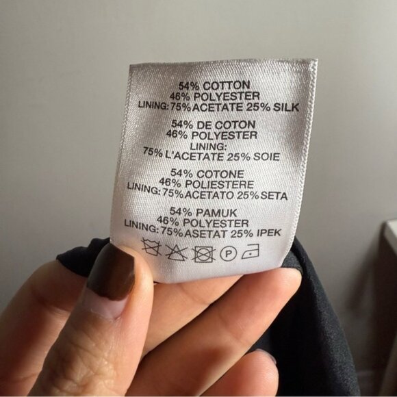 Christopher Kane Made in Italy Black Orange Leopard Broderie Skirt size 2 - Picture 7 of 7